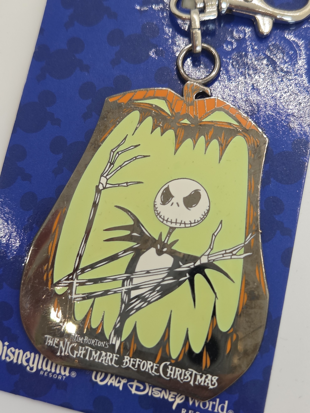Disney The Nightmare Before Christmas Jack Skellington Pumpkin Frame Lanyard